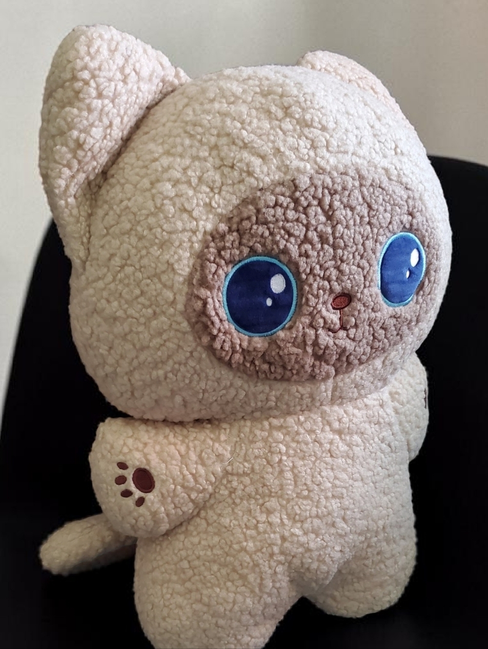 Plush Siamese Cat Stuffed Throw Pillow/Toy
